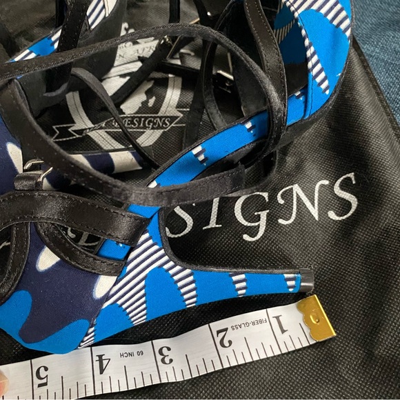 High heel dancing shoes, size 7 - Picture 3 of 4